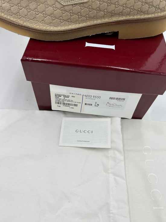 Men’s Gucci Suede Web Loafers.  Size 9/fits 9.5 US. Made in Italy. main image 6
